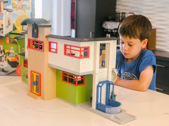 NEW Playmobil Furnished School Building Set Review