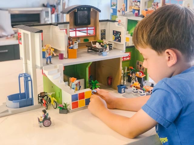 NEW Playmobil Furnished School Building Set Review