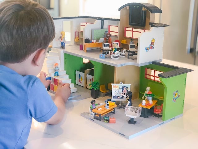 NEW Playmobil Furnished School Building Set Review