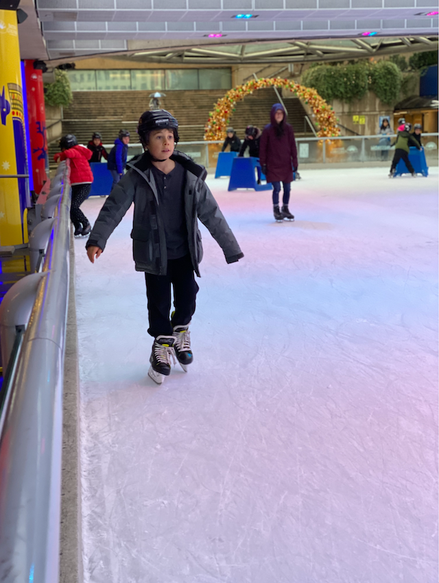 Ice Skating at Robson Square Ice Rink