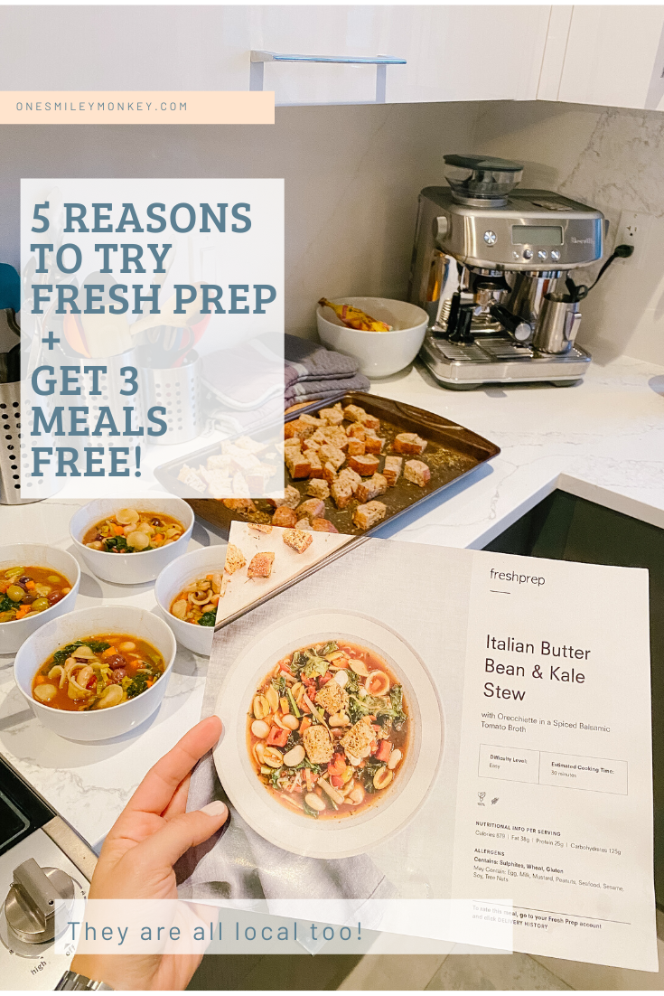 5 Reasons To Try Fresh Prep {Get 3 Meals FREE!}