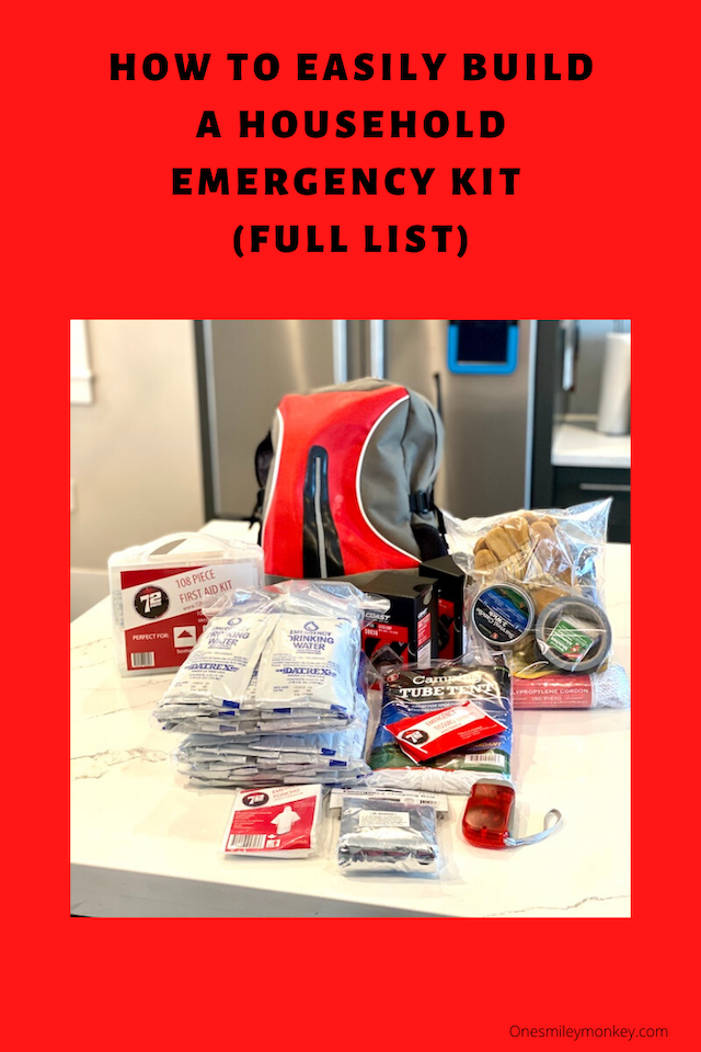 How to Build a Household Emergency Kit