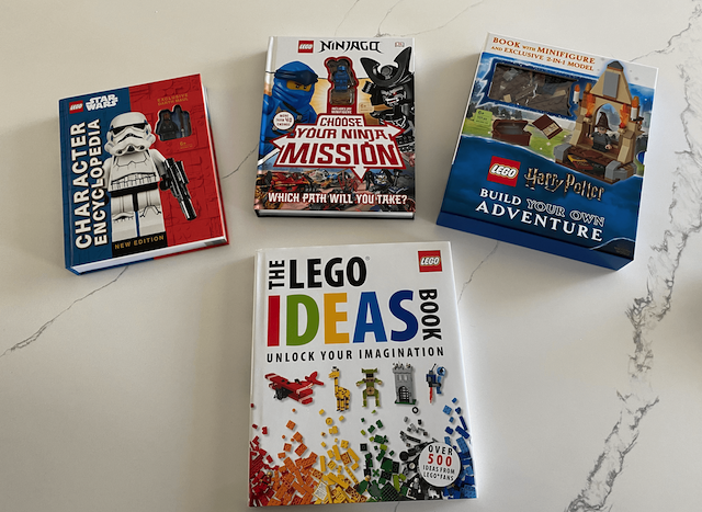 LEGO Books to Read and Create {Giveaway}