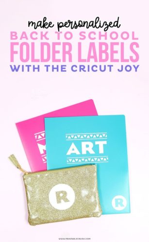 Back to School Projects With Cricut {Round-Up}