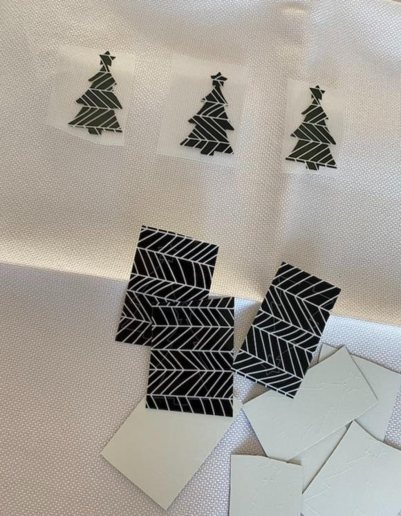 Personalized Minimalist Scandinavian Style Holiday Pillow Gift with Cricut