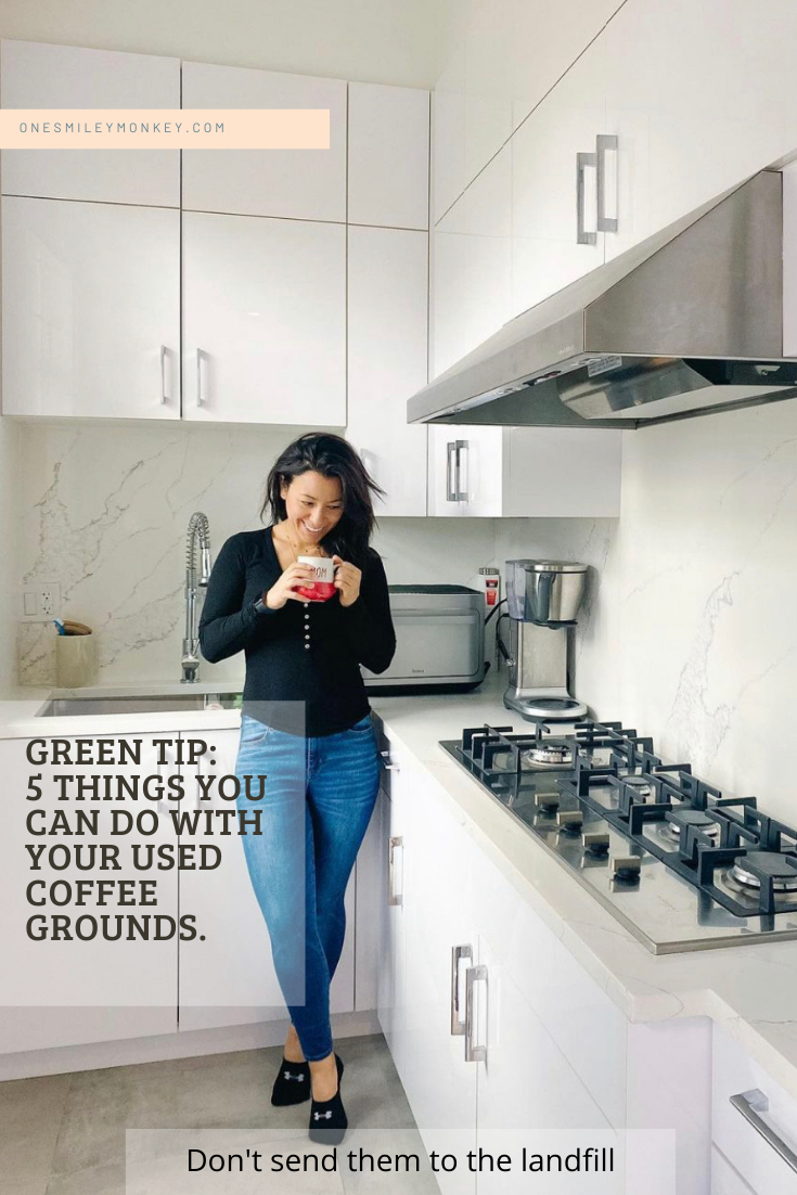 Green Tip: 5 Things You Can Do with Your Used Coffee Grounds.