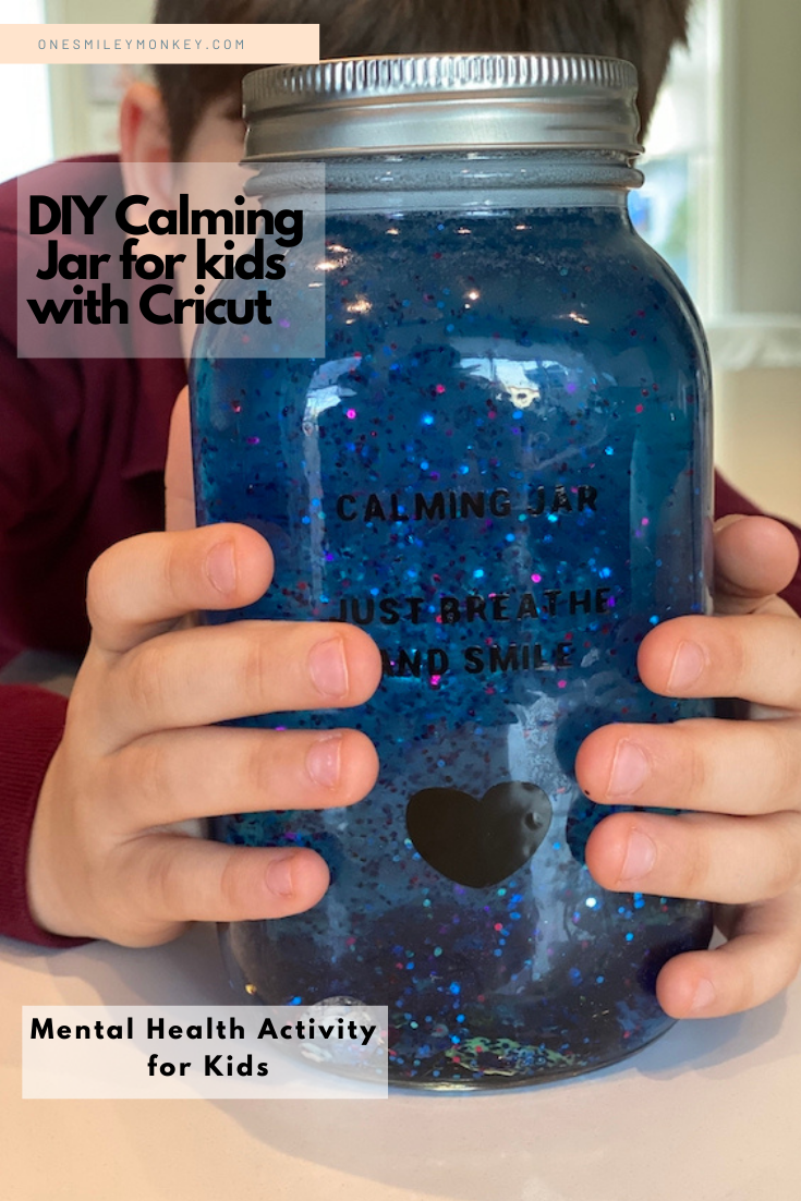 DIY Calming Jar, Mental Health Activity for Kids