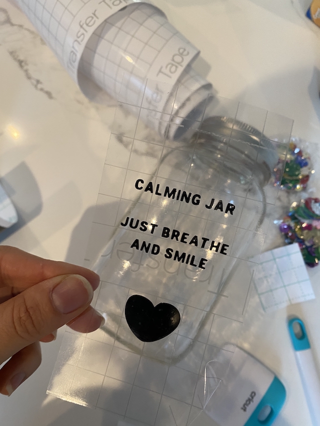 DIY Calming Jar, Mental Health Activity for Kids