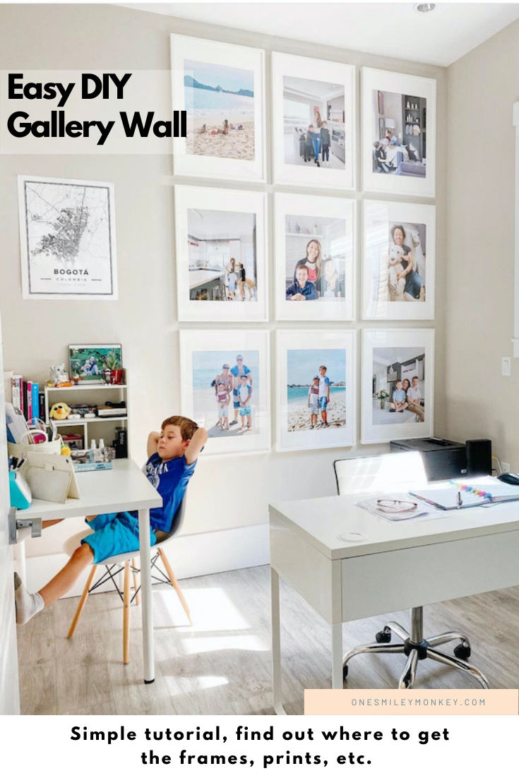 Easy DIY Gallery Wall Tutorial