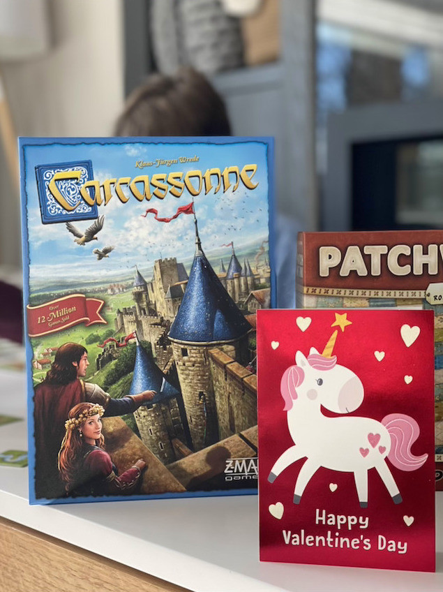 Fun Cozy Valentine's Day In with Board Games {Giveaway}