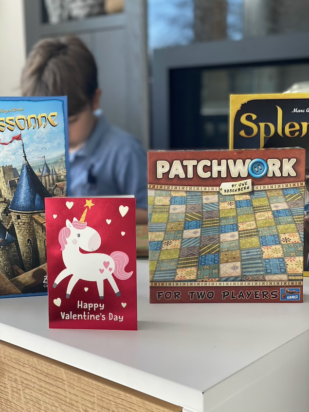 Fun Cozy Valentine's Day In with Board Games {Giveaway}