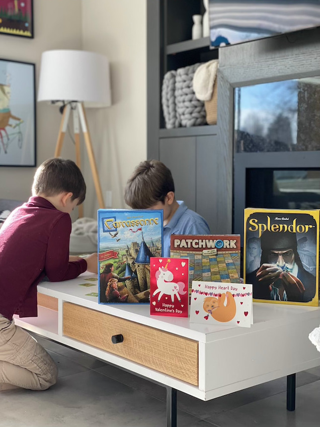 Fun Cozy Valentine's Day In with Board Games {Giveaway}