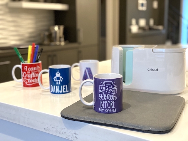 DIY Personalized Kid's Mugs with the Cricut Mug Press {tutorial