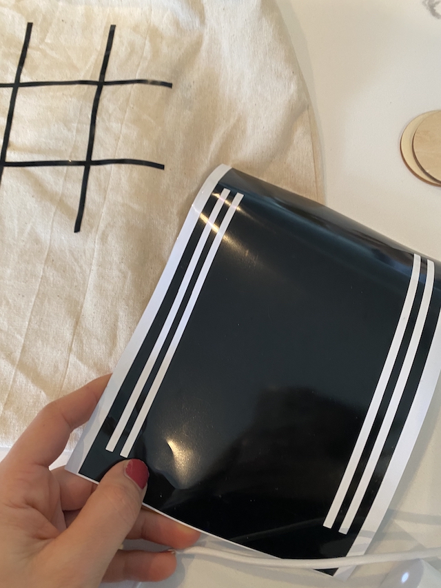 DIY Tic-Tac-Toe Game for Kids with Cricut