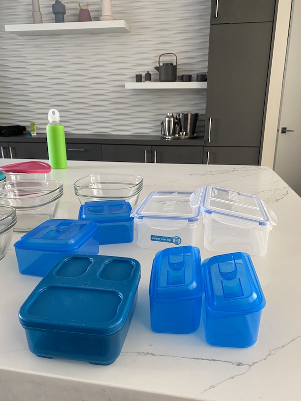 Organize Food Storage Containers and Lids - Tips