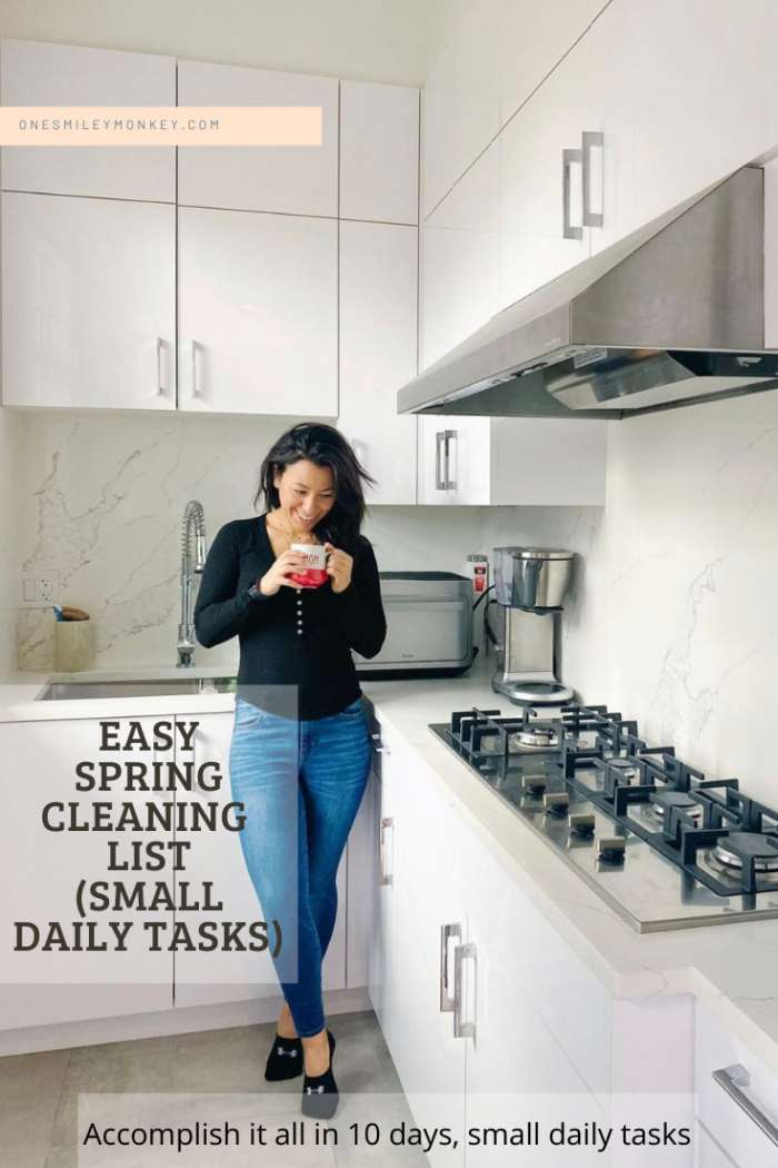 Easy Spring Cleaning List (Small Daily Tasks)