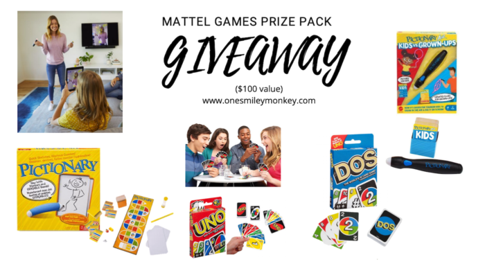 Mattel Games Prize Pack Giveaway {$100 value}