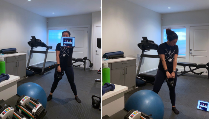 Working Out at Home Using The iFit App