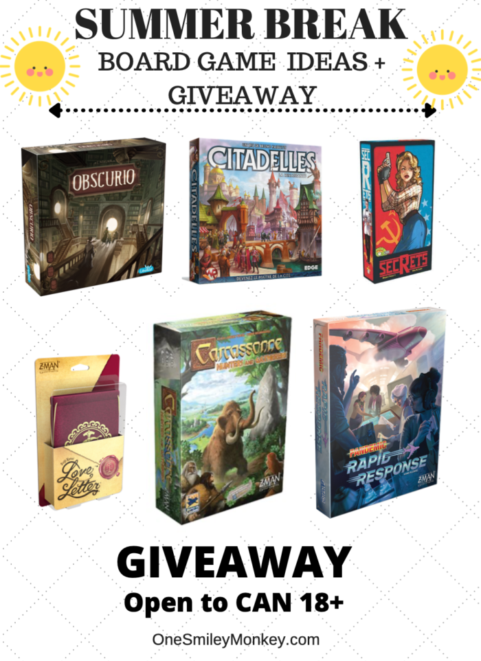 Asmodee Board Games Prize Pack Giveaway {$150 value!}
