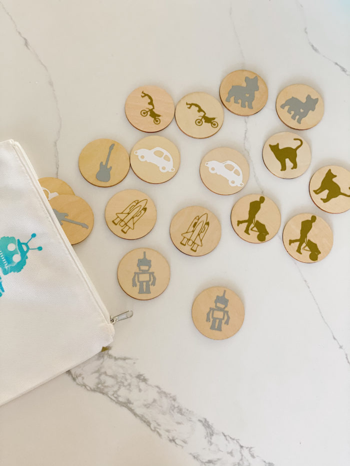 DIY Memory Game for Kids with Cricut