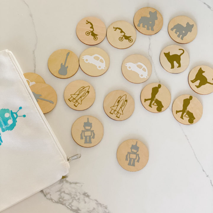 DIY Memory Game for Kids with Cricut