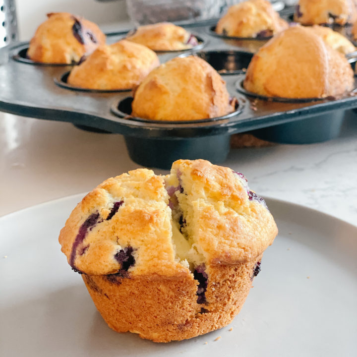Easy and Delicious Blueberry Buttermilk Muffins