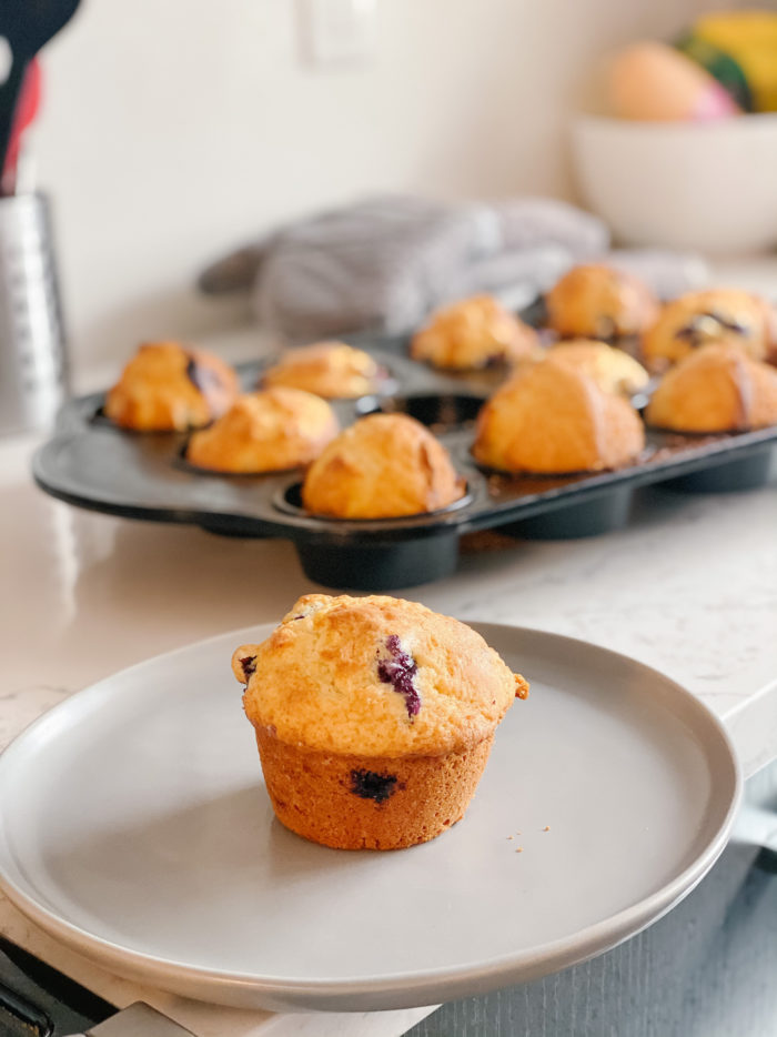 Easy and Delicious Blueberry Buttermilk Muffins