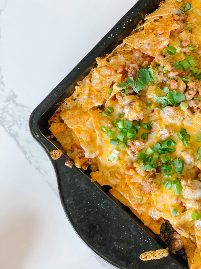 Easy and Delicious Baked Bean and Beef Nachos Recipe