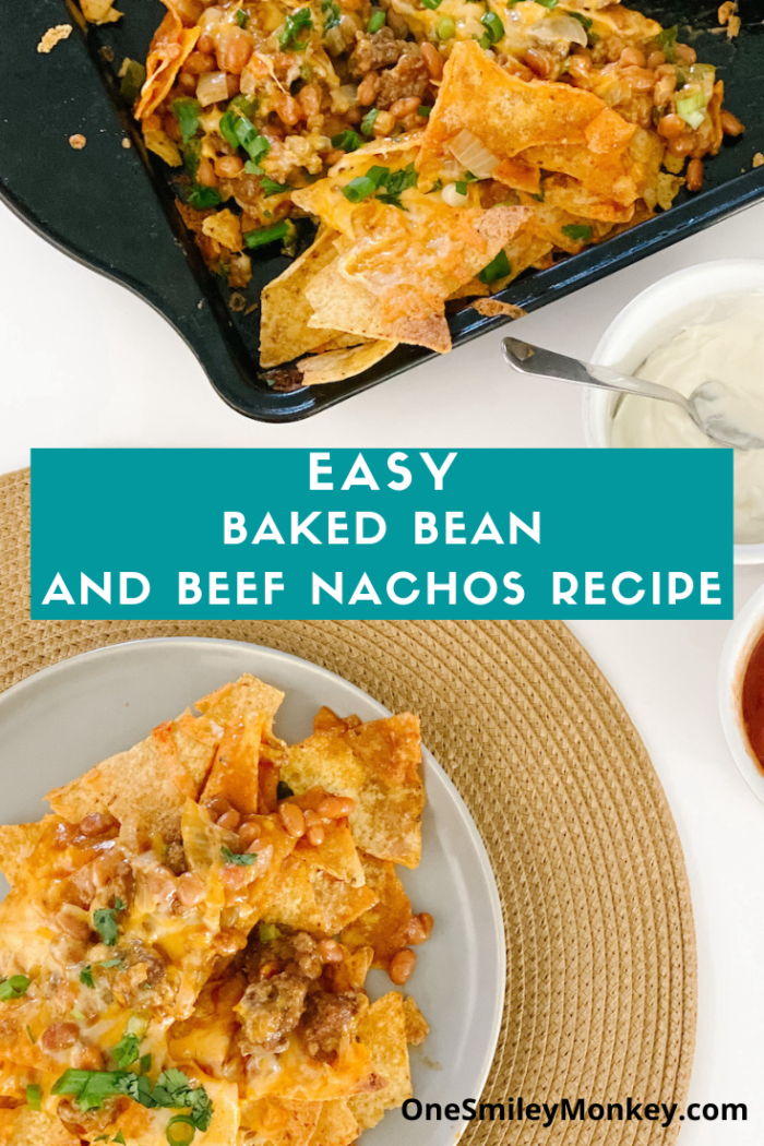 Easy and Delicious Baked Bean and Beef Nachos Recipe