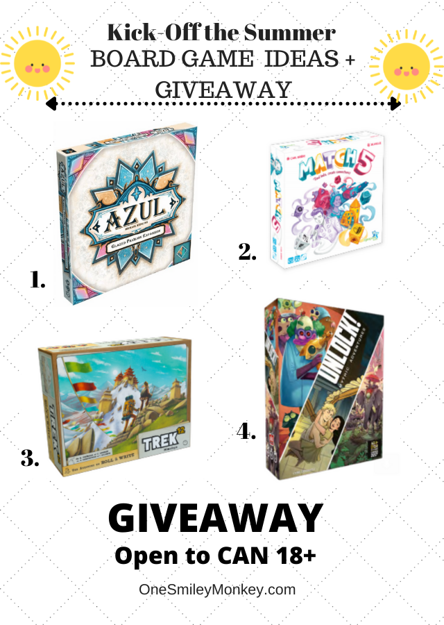 Kick-Off the Summer Season With an Asmodee Giveaway!