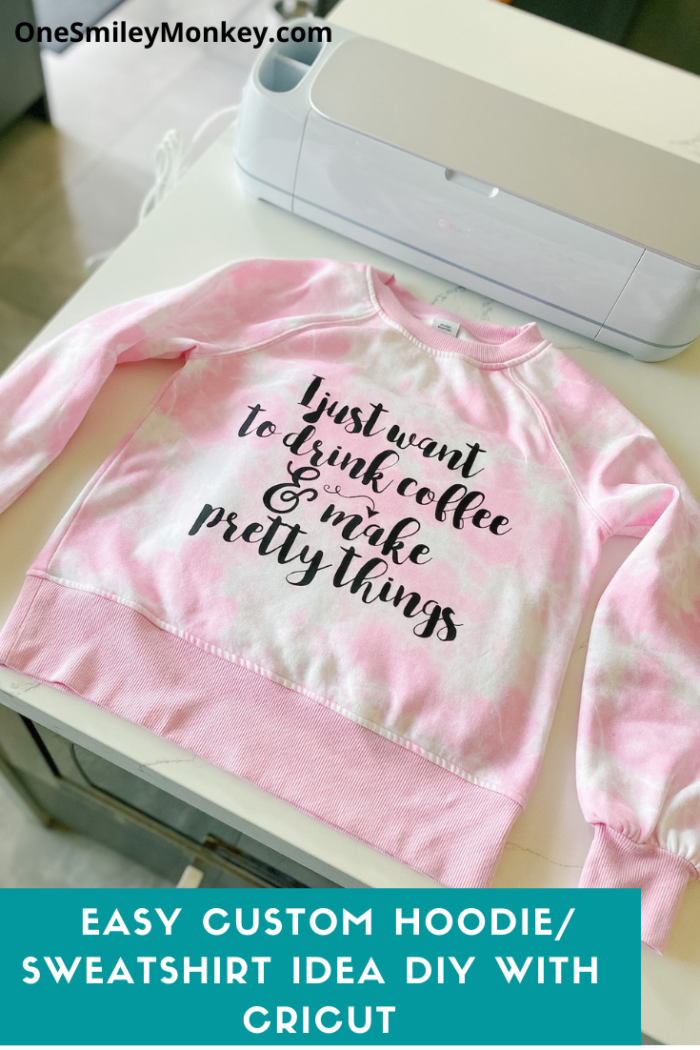 Custom Hoodie/Sweatshirt Idea DIY with Cricut