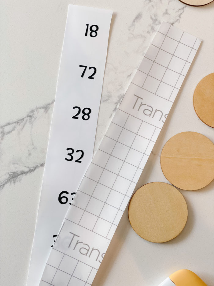 Outdoor Education: Multiplication Practice DIY with Cricut