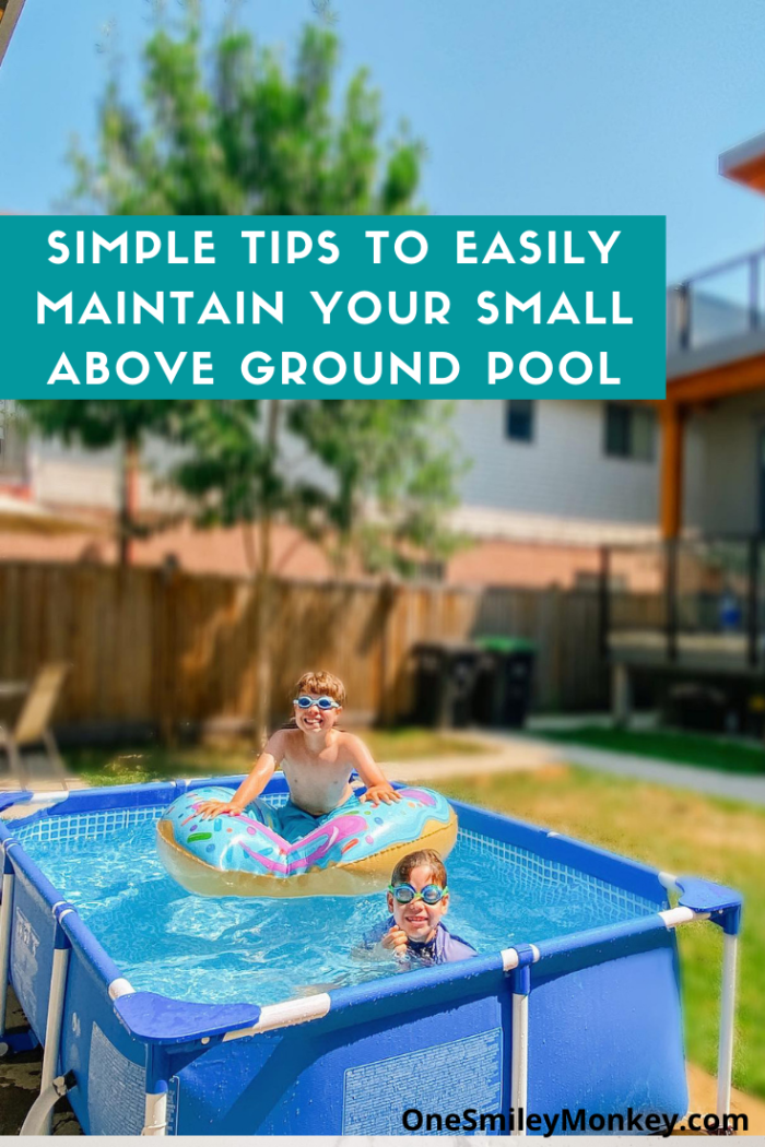 Simple Tips To Easily Maintain Your Small Above Ground Pool