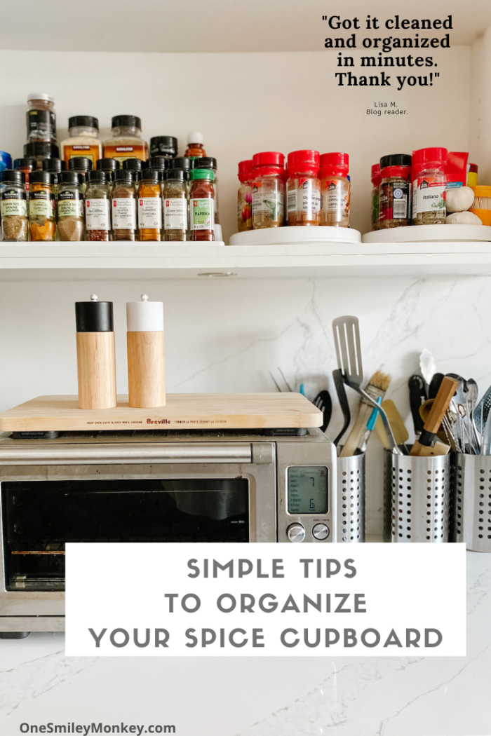 Simple Tips to Organize Your Spice Cupboard