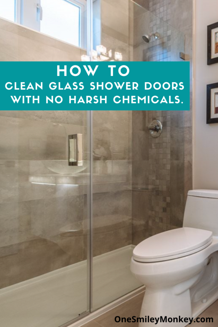How to Clean Glass Shower Doors with No Harsh Chemicals.