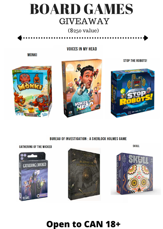 Board Game Prize Pack Giveaway