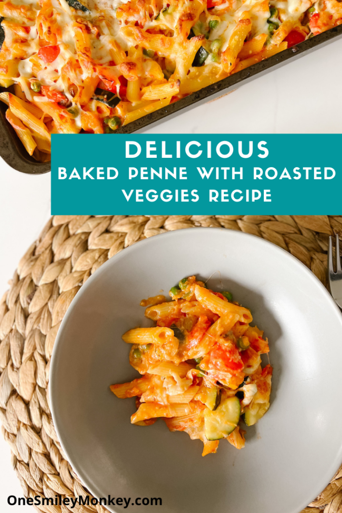 Delicious Baked Penne with Roasted Veggies Recipe