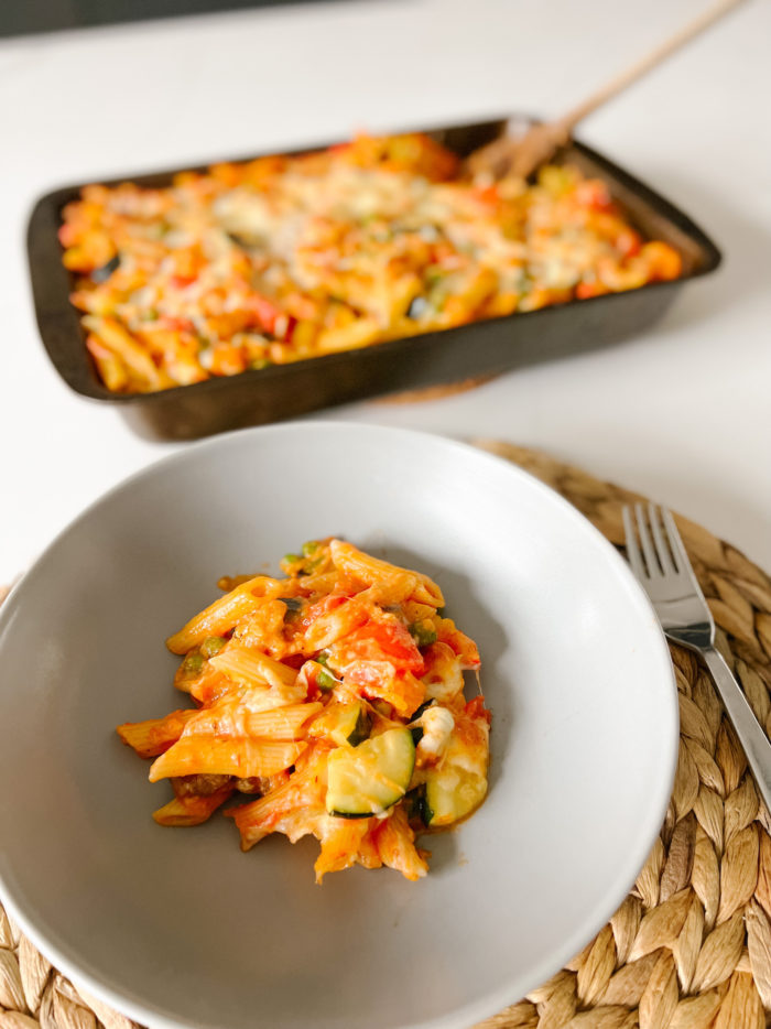 Delicious Baked Penne with Roasted Veggies Recipe