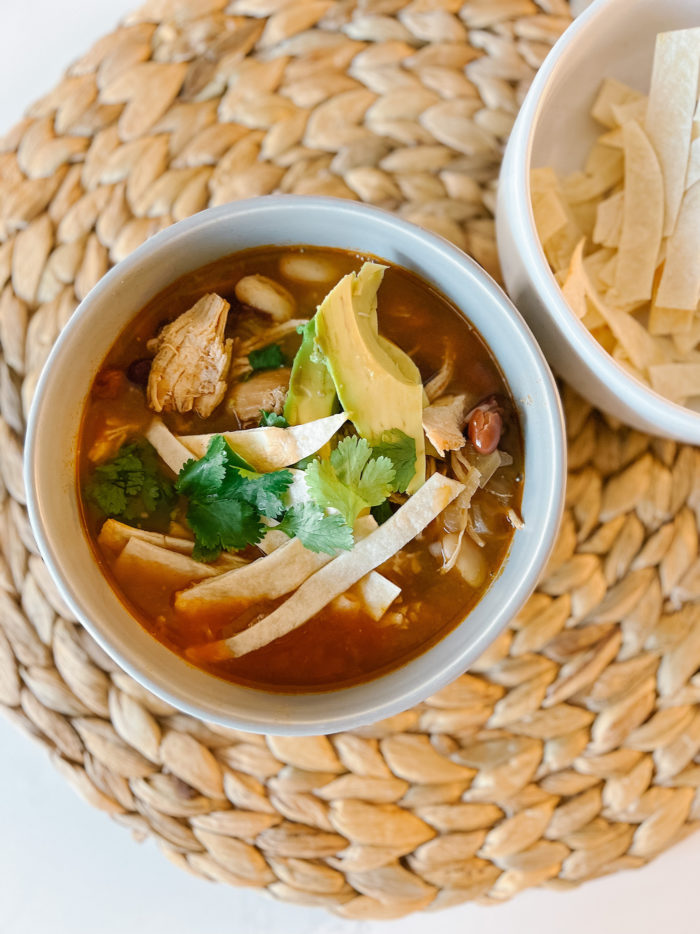 Delicious Instant Pot Spicy Chicken Tortilla Soup Recipe