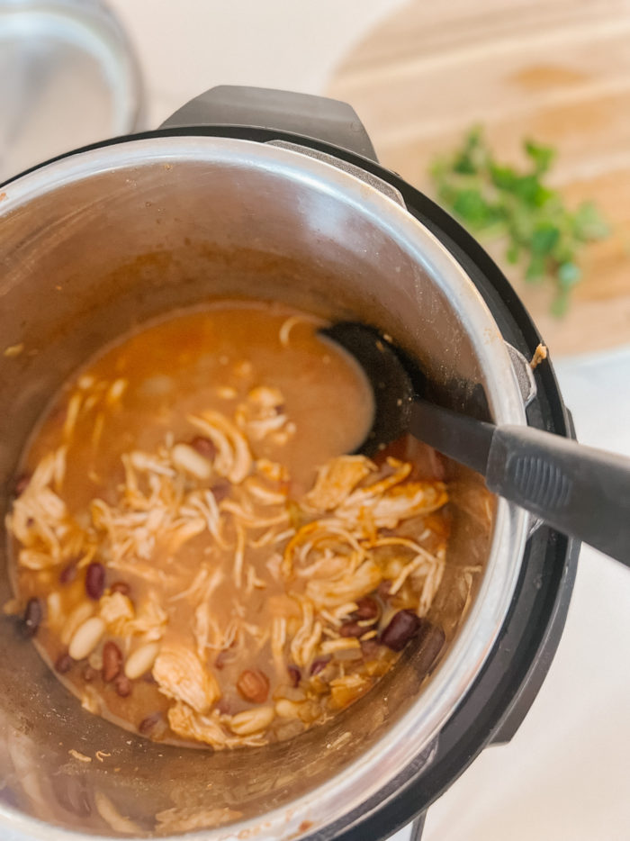 Delicious Instant Pot Spicy Chicken Tortilla Soup Recipe