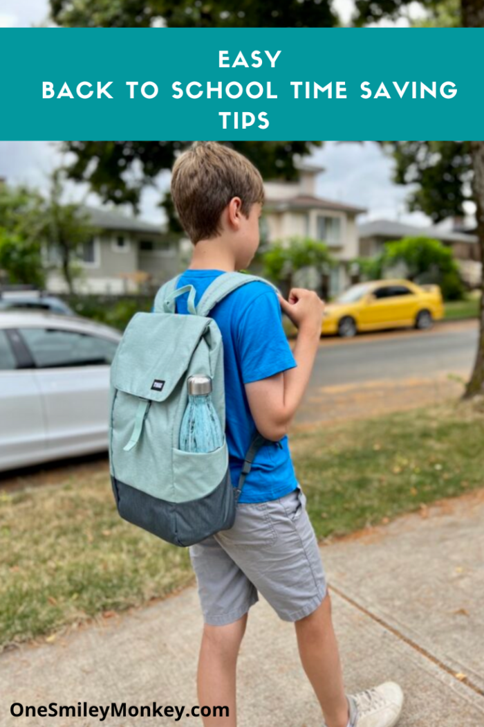 Back To School Time Saving Tips