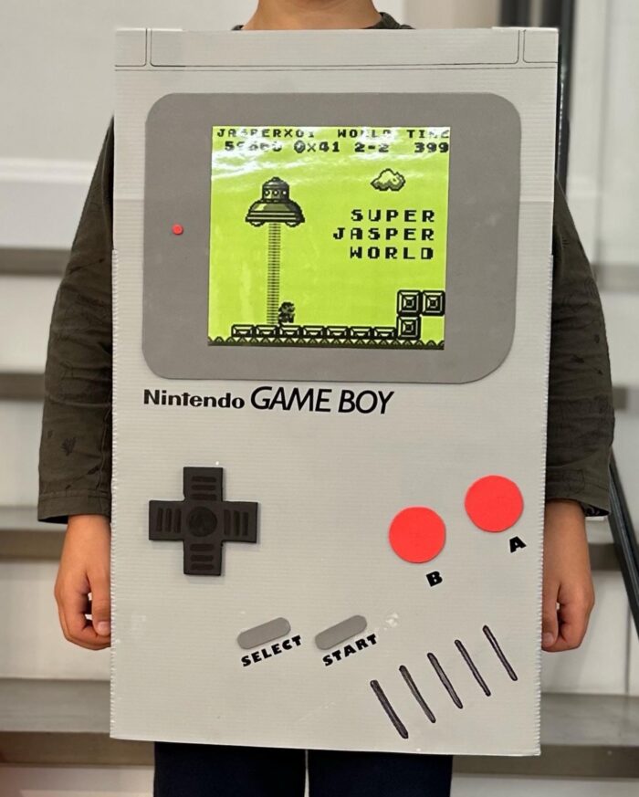 DIY Game Boy Halloween Costume Idea