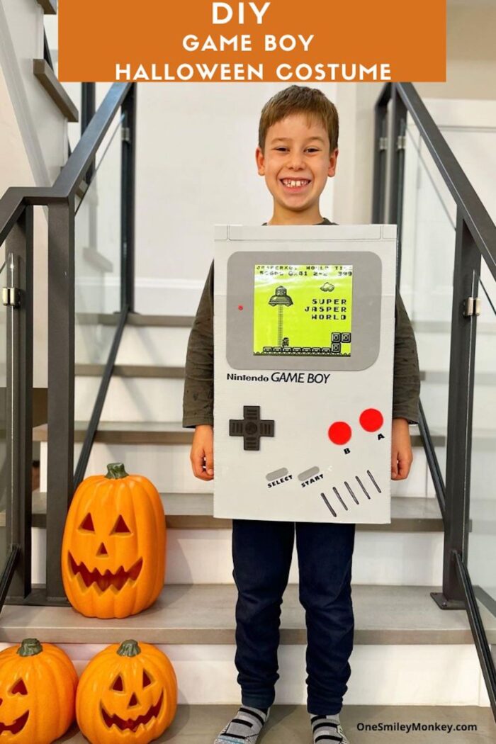 DIY Game Boy Halloween Costume Idea