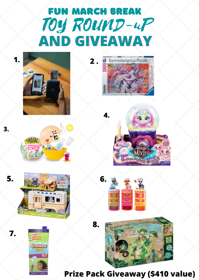 March Break Must Have Toys/Products {Prize Pack Giveaway}
