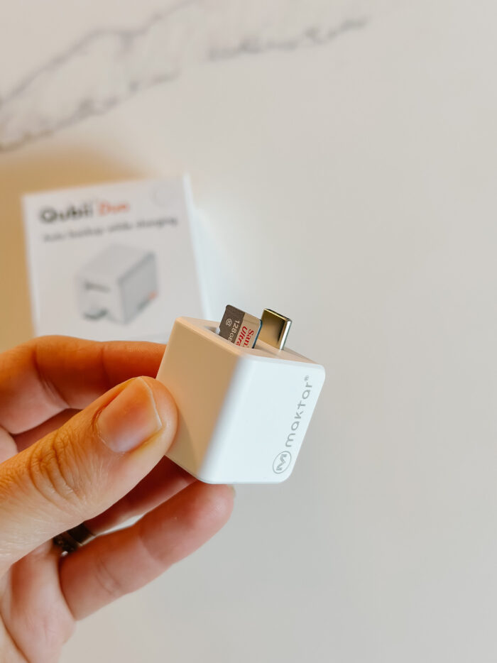 Qubii Duo Auto Back-Up Cube {Review}