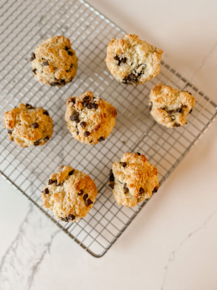 Delicious Coconut and Chocolate-Chip Biscuits {Recipe}