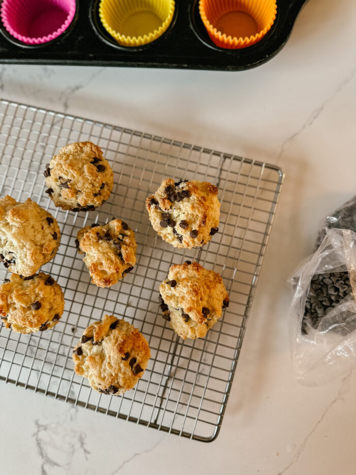 Delicious Coconut and Chocolate-Chip Biscuits {Recipe}