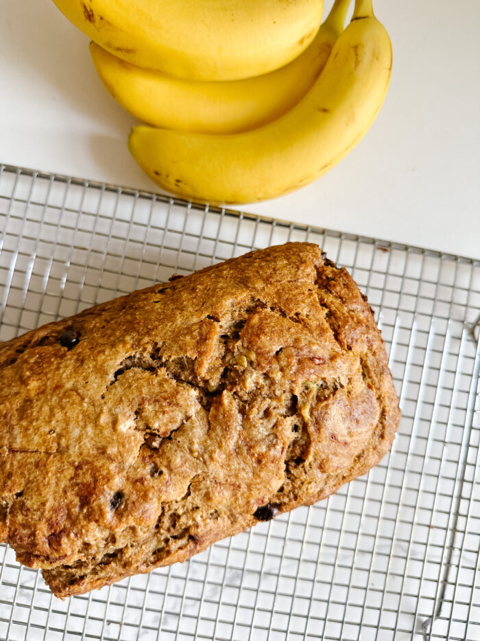 100% Whole Wheat Banana Bread Recipe