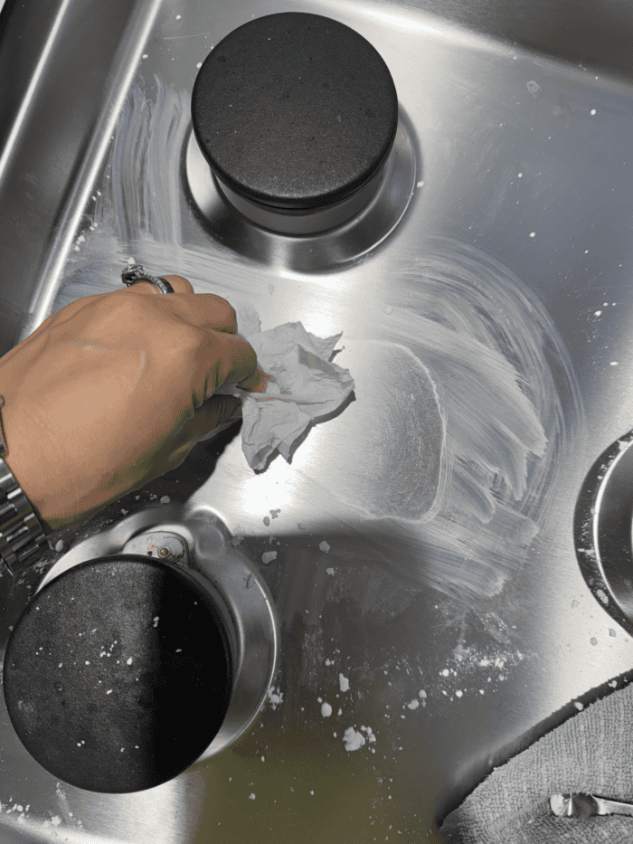 How to Remove Rainbow/Heat Stains From Stainless Steel Cooktop