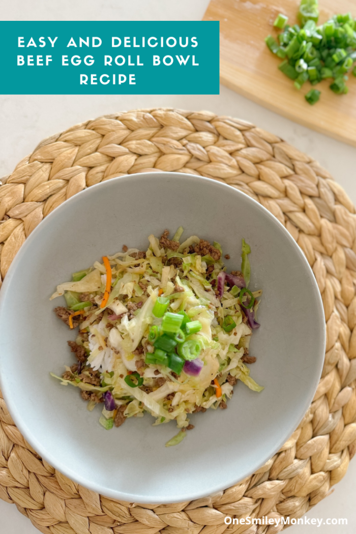 Easy and Delicious Beef Egg Roll Bowl Recipe